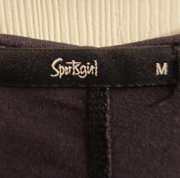 Sportsgirl Black Short Sleeve Tee - Picture 2 of 4